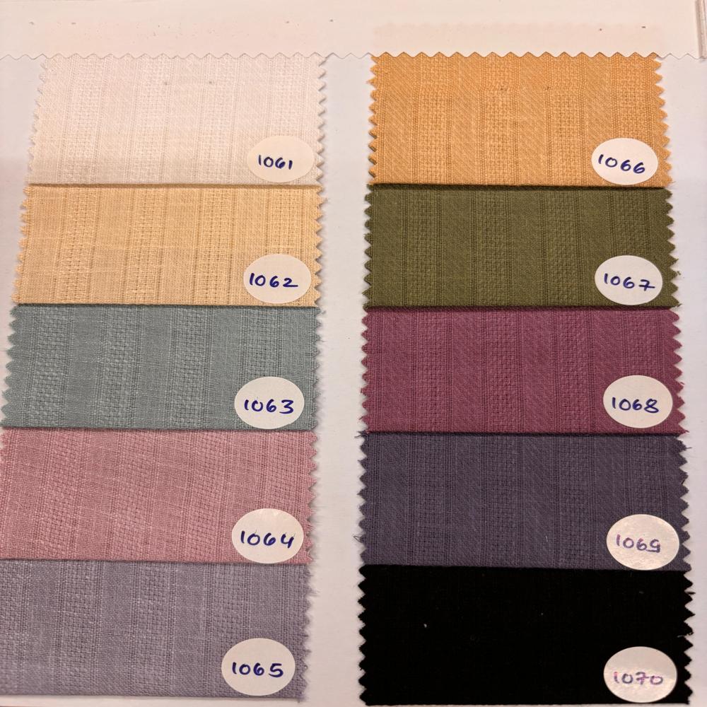 Vintage Linen Cotton Fabric Width 58