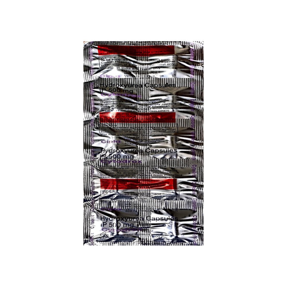 Cytodrox Hydroxyurea Capsule 500 Mg