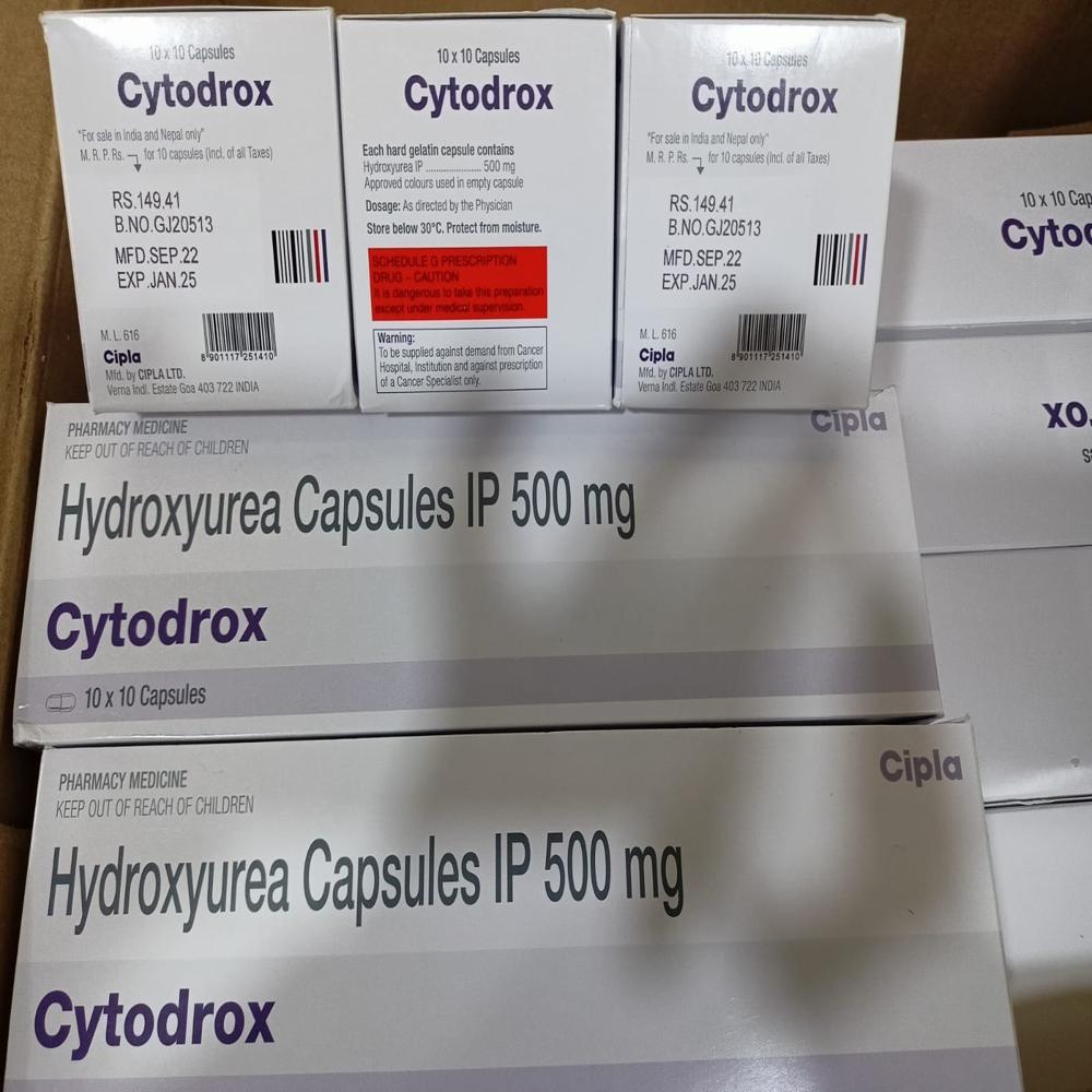 Cytodrox Hydroxyurea Capsule 500 mg