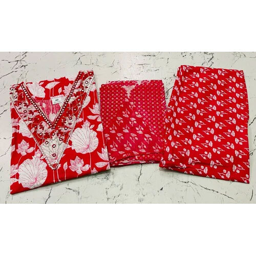 Kurti Pant Set With Dupatta