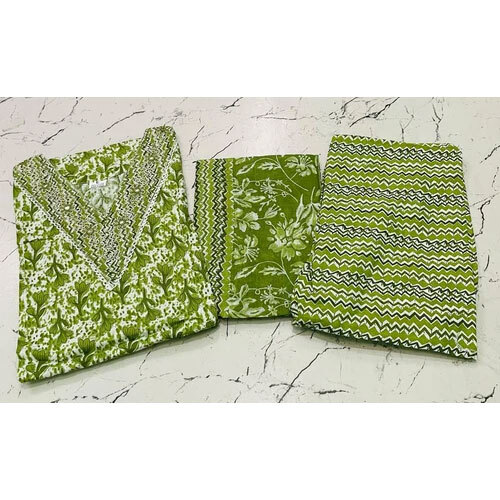 Kurti Pant And Dupatta Sets