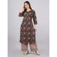 Block Prints Kurti Pant - Color: Multi Color