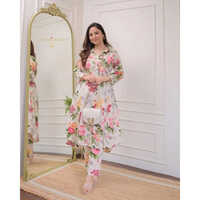 Digital Printed Kurtis - Color: Multi Color