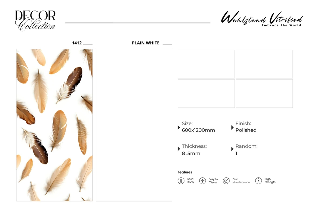Decor Tiles - Color: Mixed