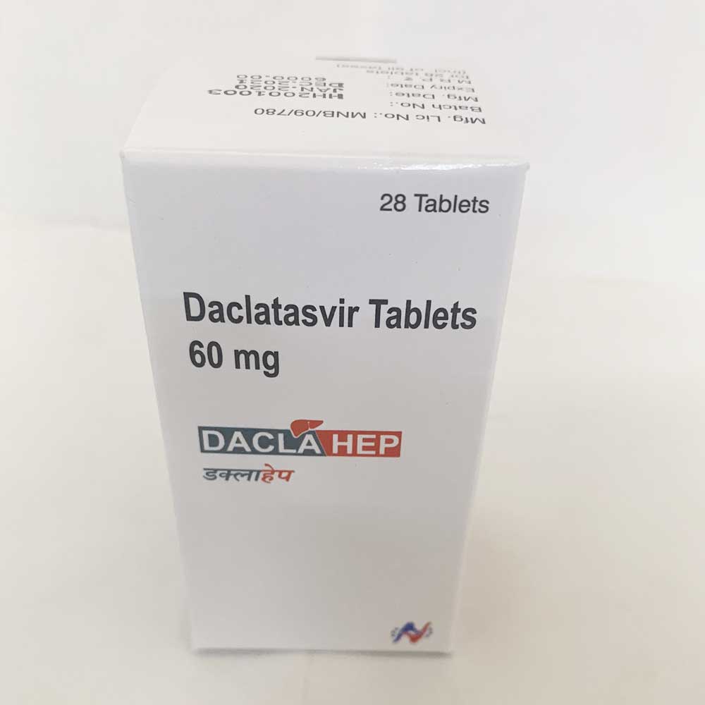 Daclahep Daclatasvir Tablet 60mg 