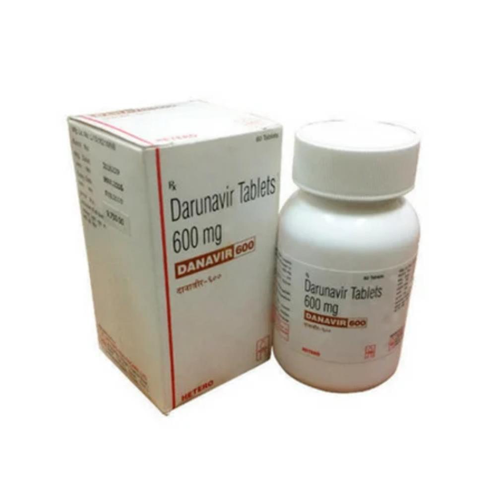 Danavir DARUNAVIR-600MG + RITONAVIR-100MG Tablet 