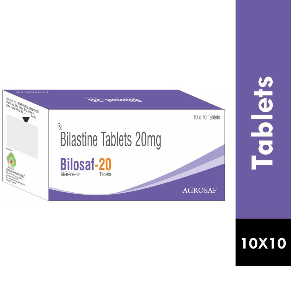BILOSAF 20MG TABLET - Bilastine (20mg)