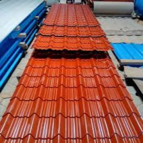 Red Roofing Sheet - Material: Galvanized Iron