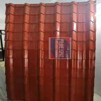 Tile Roofing Sheet Tile Profile - Color: Red