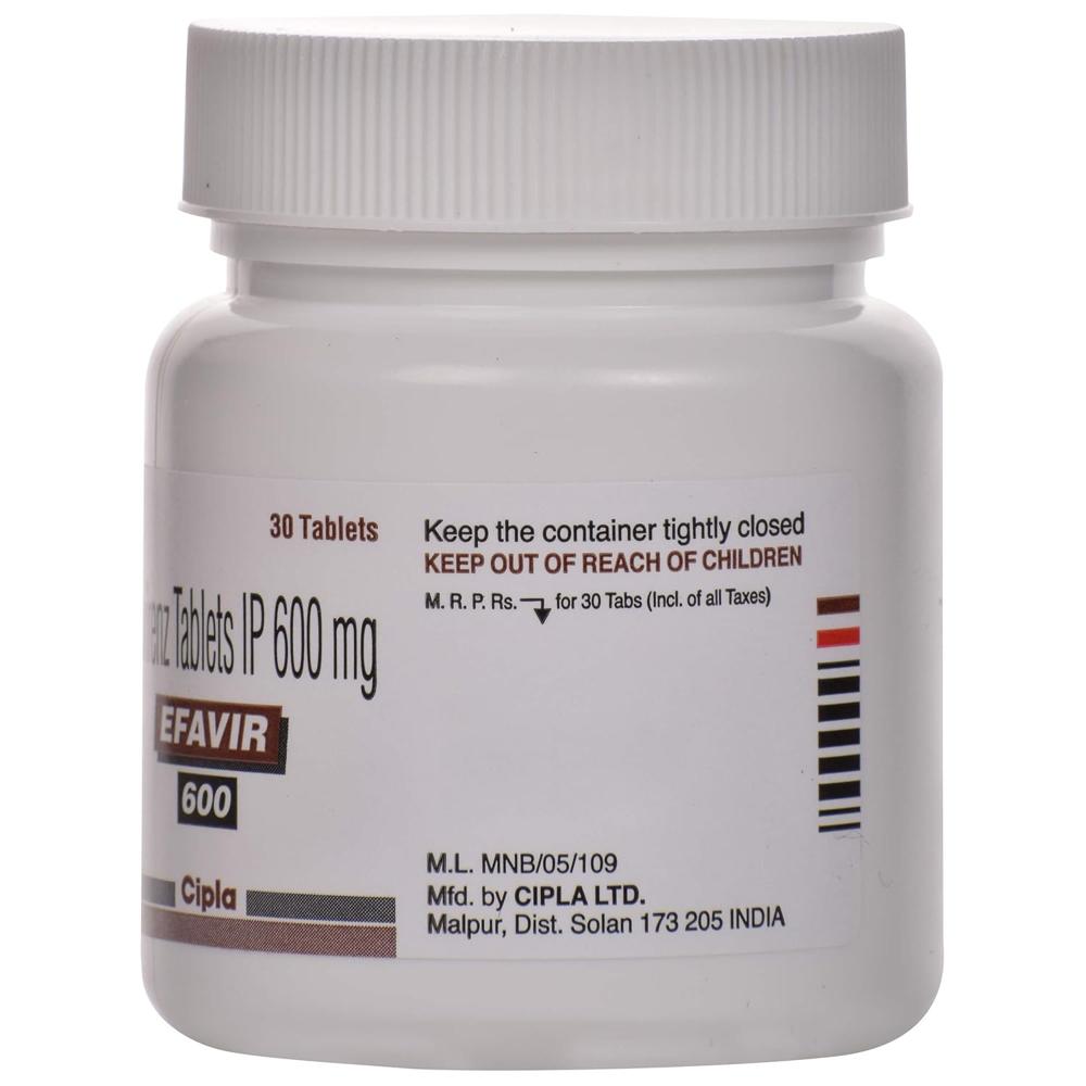 Efavir Efavirenz Tablet 600 mg 