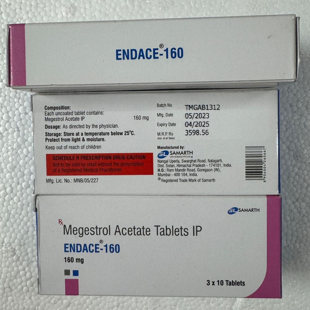 endace Megestrol Tablet 160 mg