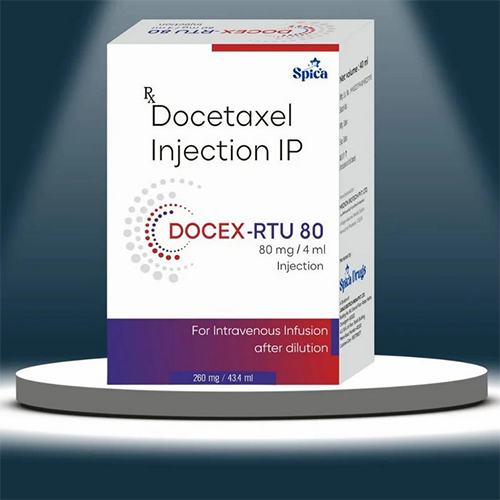 Docex-rtu Docetaxel Injection 80mg 4ml - Storage Instructions: Dry Place