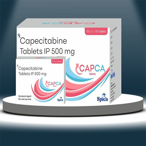 Capca - Capecitabine Tablets  IP 500mg 10x110