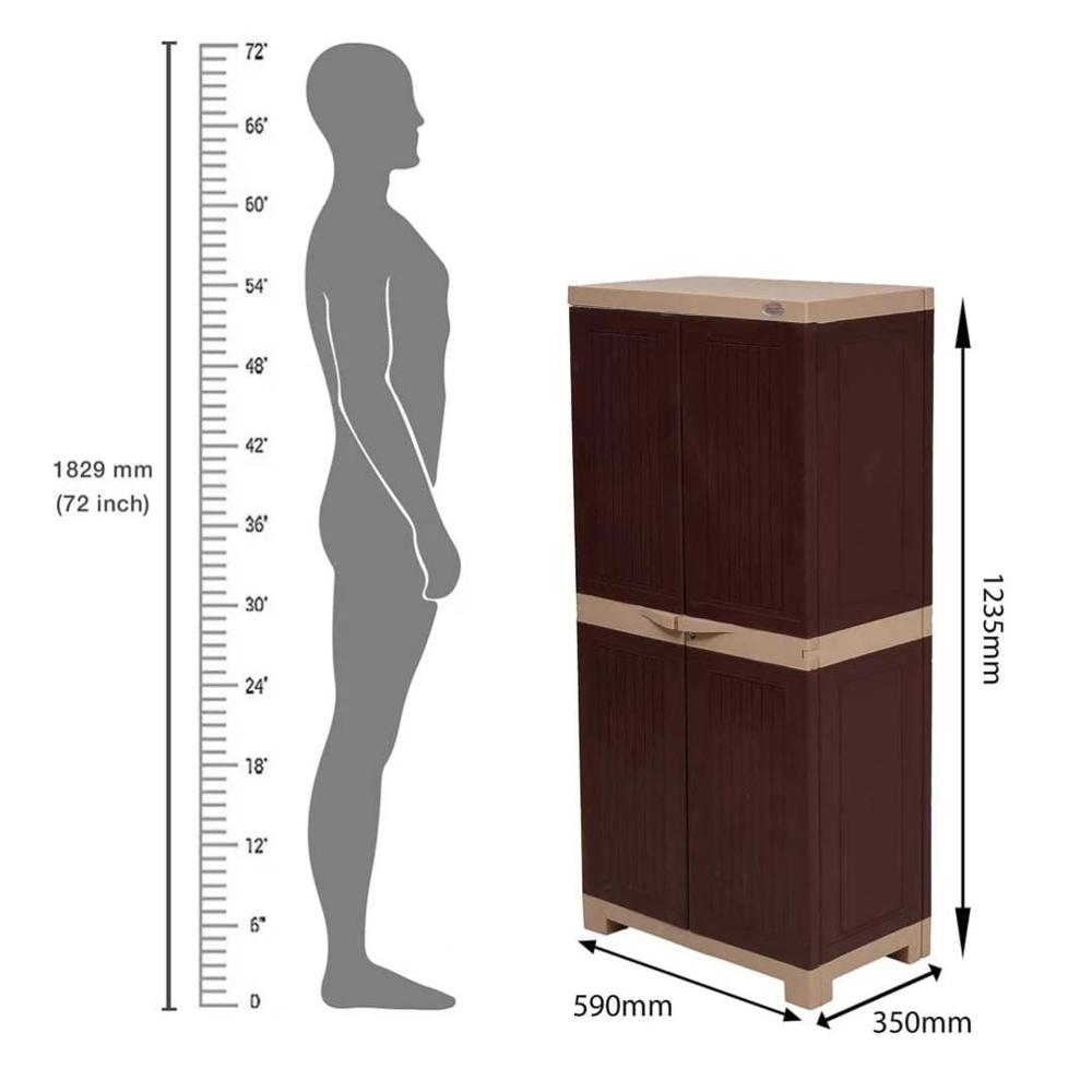 Supreme Creative 2 Cupboard - Assembly: No Assembly Required