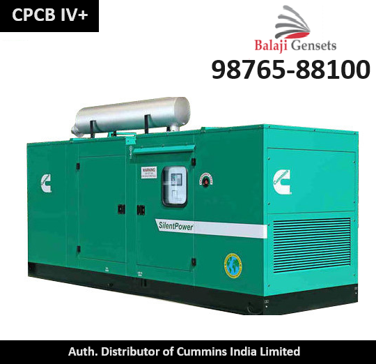 1500 Kva Cummins Diesel Generator And Dg Set - Color: Green