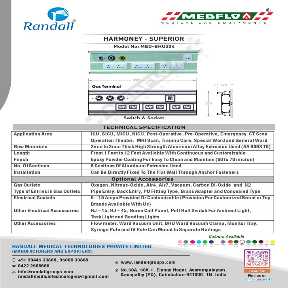 HARMONY - SUPERIOR Double Compartment panel