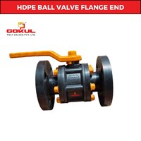 PP BALL VALVE FLANGE END