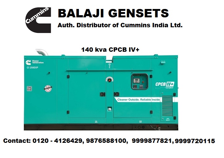 125 Kva Cummins Silent Diesel Generator And Dg Set - Color: Green