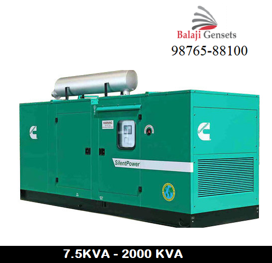 125 Kva Cummins Silent Diesel Generator And Dg Set - Color: Green