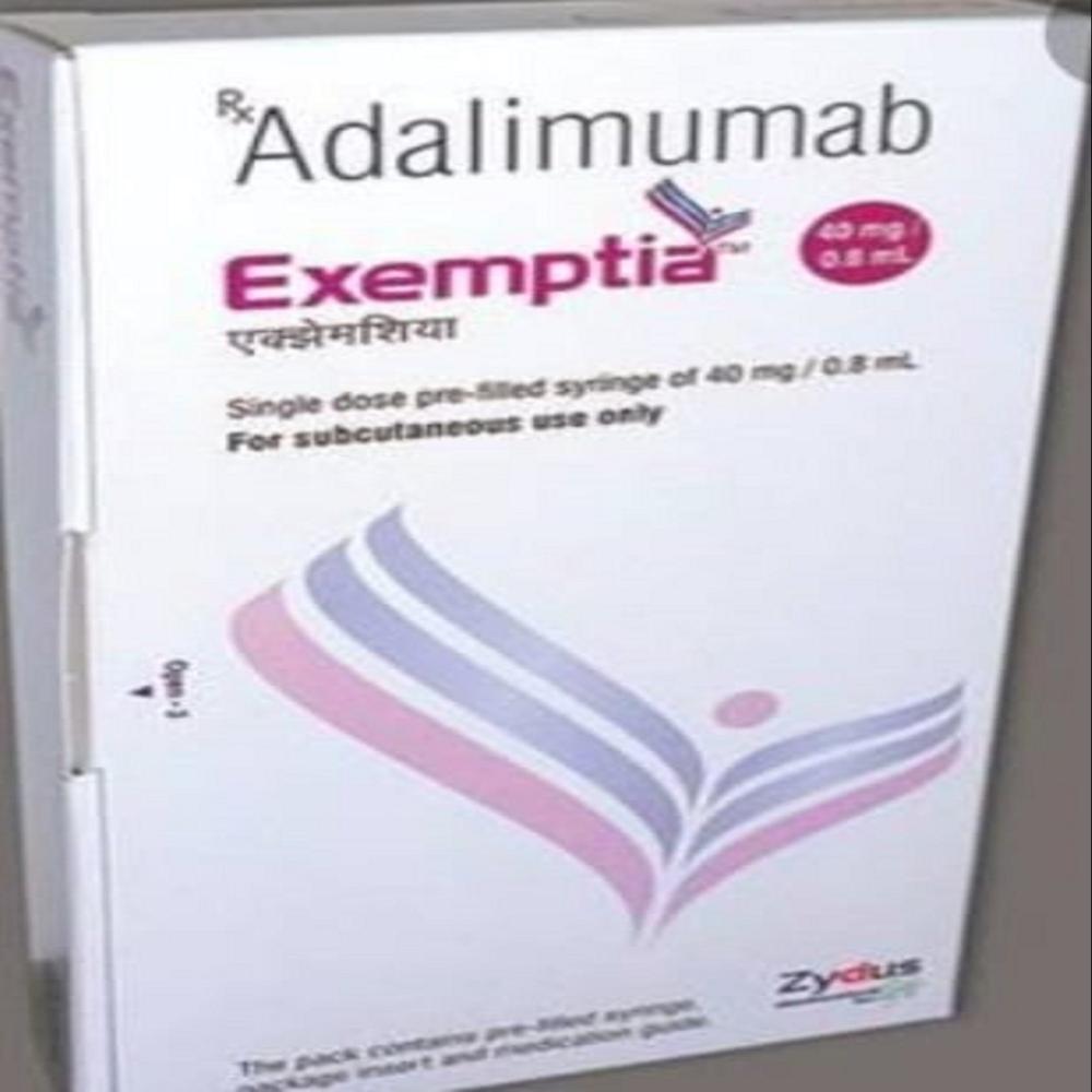 Exemptia Adalimumab Injection 40mg - Origin: India
