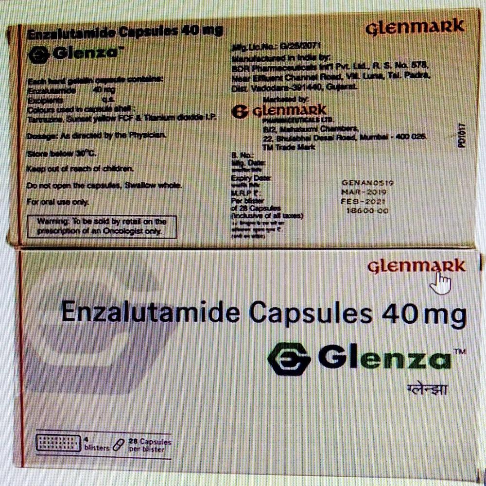 Glenza  Enzalutamide  Capsule 40mg  