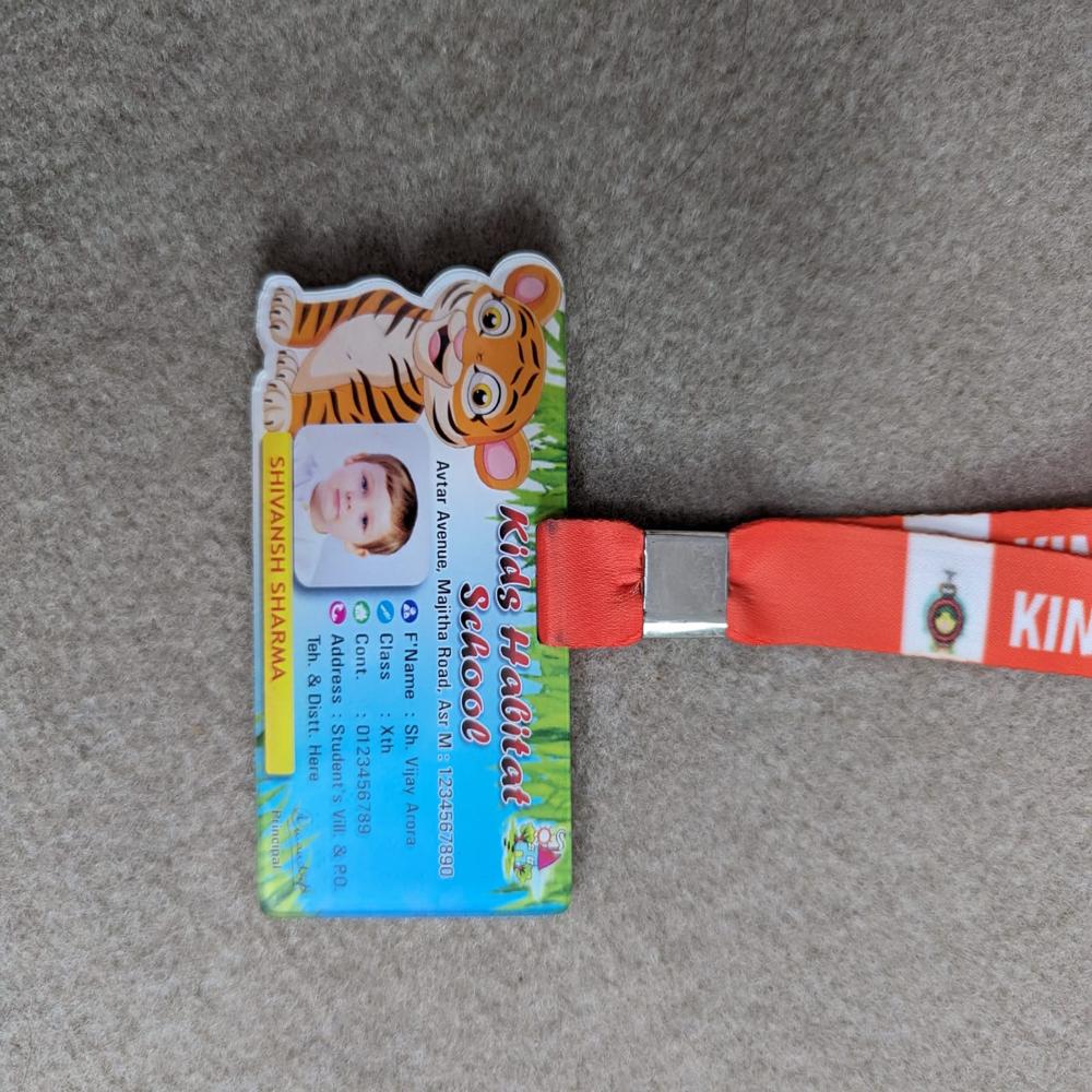 Acrylic Id Card - Color: Various
