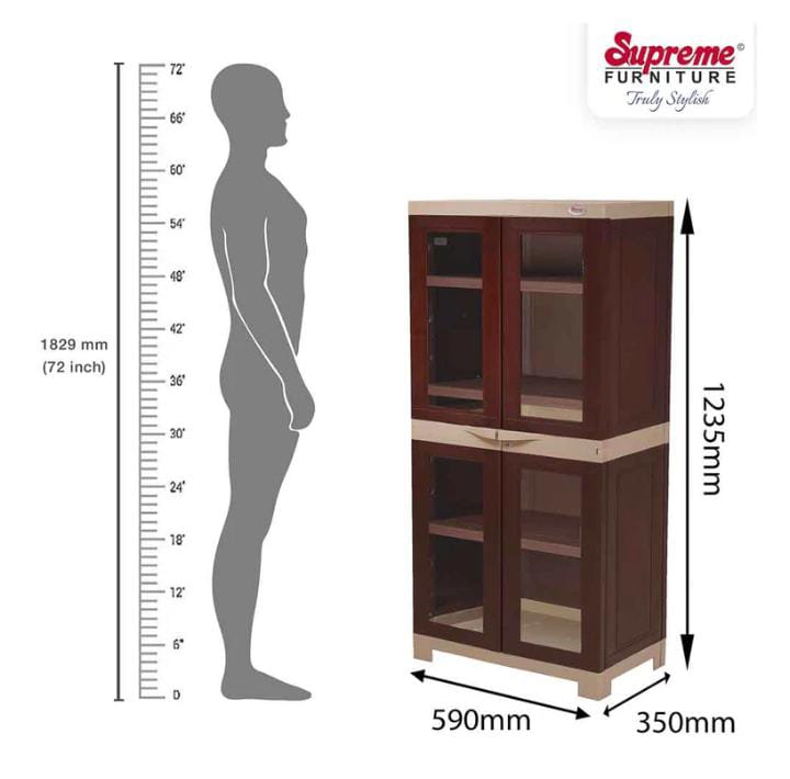 Supreme Fusion 2 Hg Cupboard - Assembly: No Assembly Required