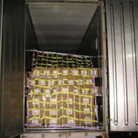 Refrigrated Container Lashing System - Color: Yellow