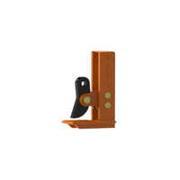 Horizontal Plate Clamp With Adjustable Jaw Opening - Color: Yellow And Black
