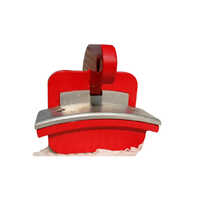 Aluminum Lined Pipe Hook - Color: Red