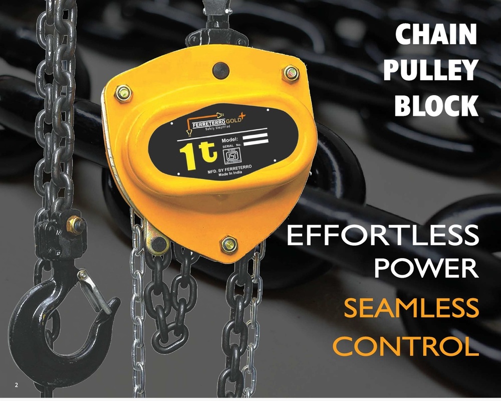 Chain Block - Feature: Corrosion Resistance at Best Price in Mumbai ...