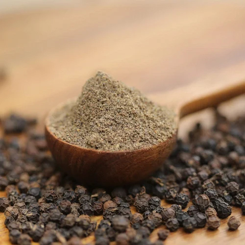 Black Pepper Powder - 100% Pure Food Grade, Fine Powder, Black Color | Ideal For Seasoning, Marinades, Culinary Applications