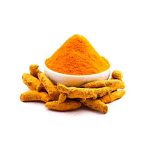 Organic Dried Turmeric Powder - Color: Yellow