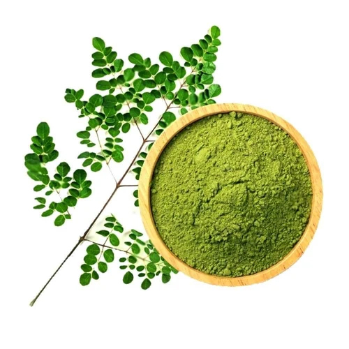 Organic Dried Moringa Leaves Powder - Ingredients: Herbs
