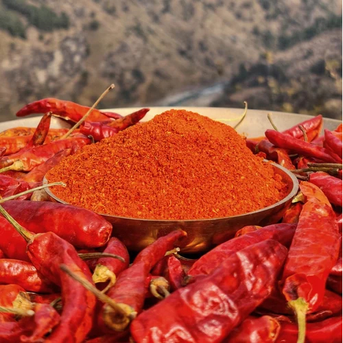 Dry Red Chilli Powder - 100% Food-Grade Purity | Versatile Culinary Spice, Vibrant Red Color, Custom Weights Available in Kilograms (kg)
