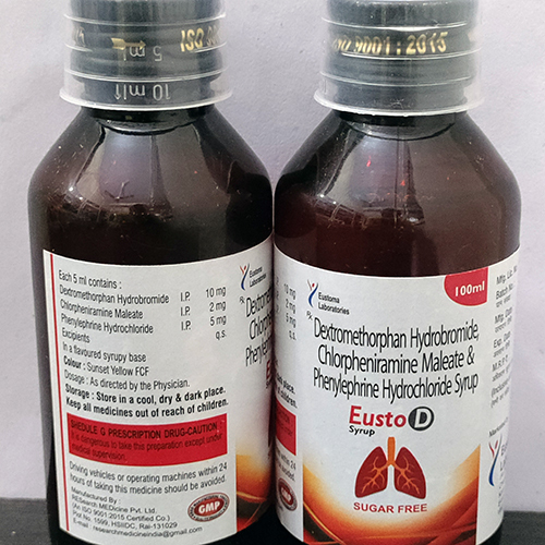 Eusto D Syrup 100ml