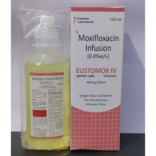 Eustomox Infusion 100ml (Moxifloxacin Infusion)