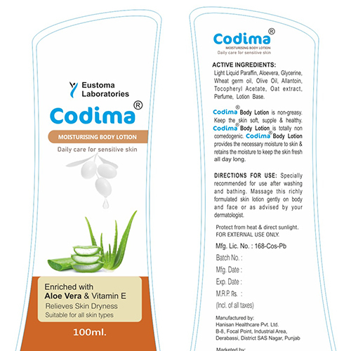 Codema Moisturing Body Lotion