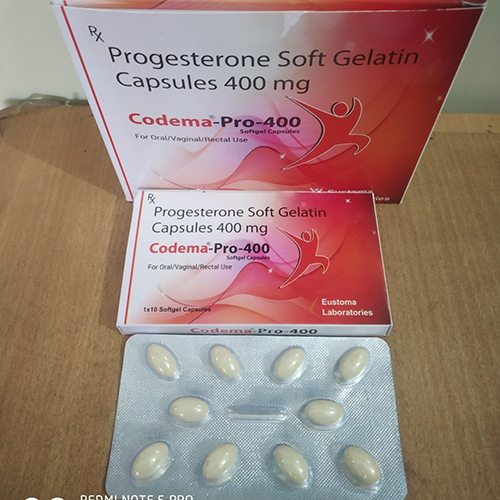 Codema-pro 400 Softgel Capsule ( Progesterone 400 Mg)