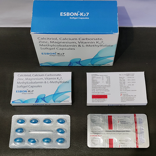 Esbon-K27 Softgel Capsule (calcium citrate malate calcitriol vitamin k27 )