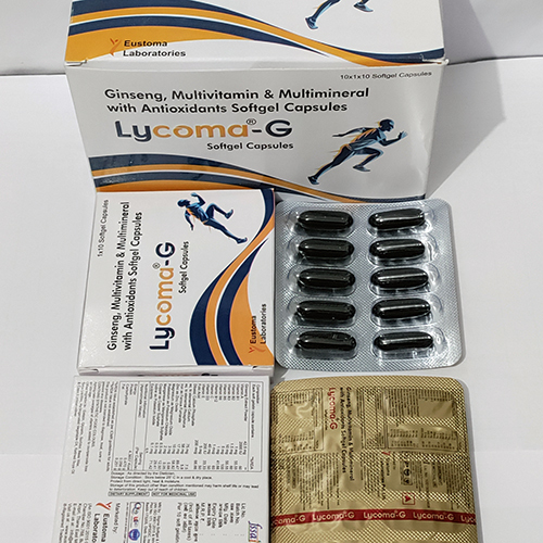 Lycoma-G Softgel Capsule (Ginseng multivitamin and multimineral soft gelatin)