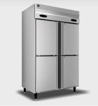 Upright Chiller - Stainless Steel, 1200x818x2050 Mm, Silver | 1020 Liters Capacity, -7c To -25c Freezer, -2c To 12c Chiller, Easy Maintenance Features