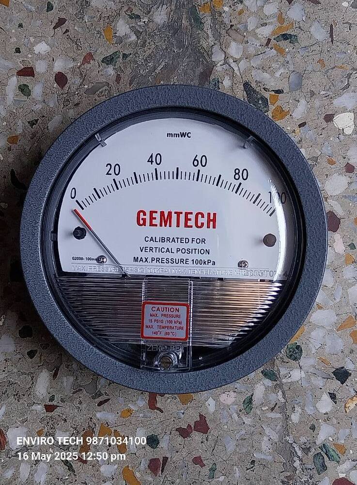 GEMTECH  Differential Pressure Gauge  In Tronica City Industrial Area Ghaziabad Uttar Pradesh