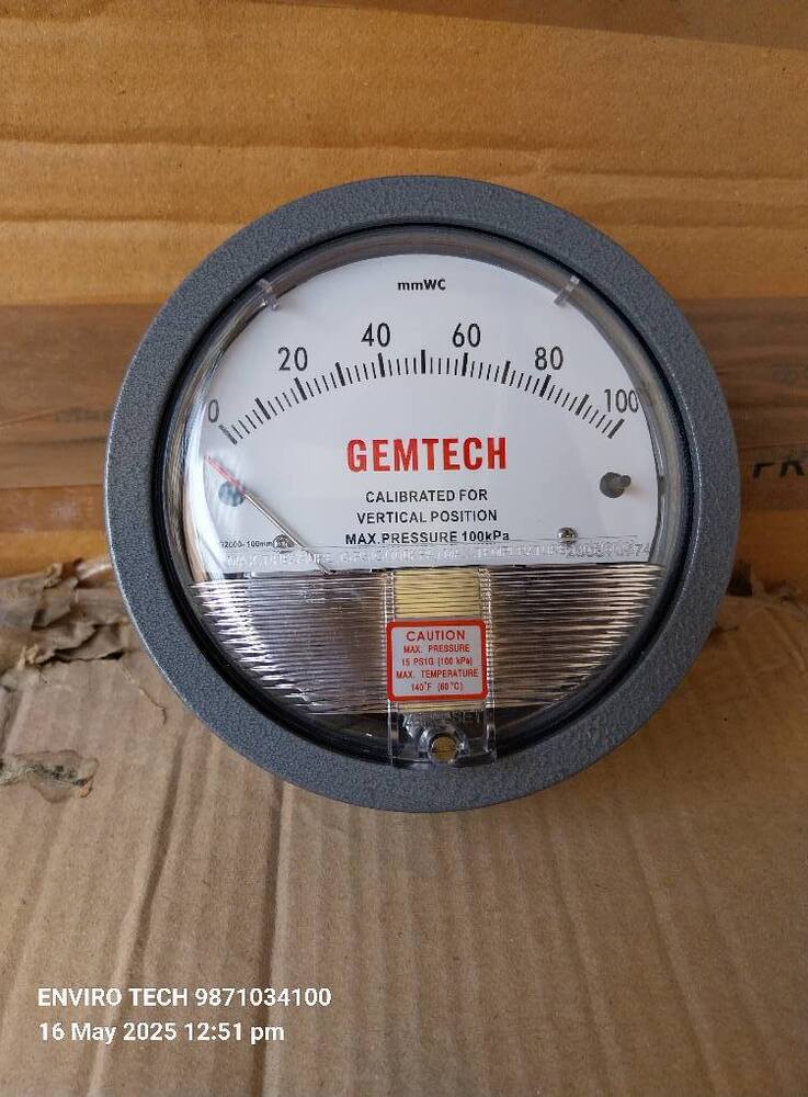 GEMTECH Differential Pressure Gauge In Dombivli Maharashtra