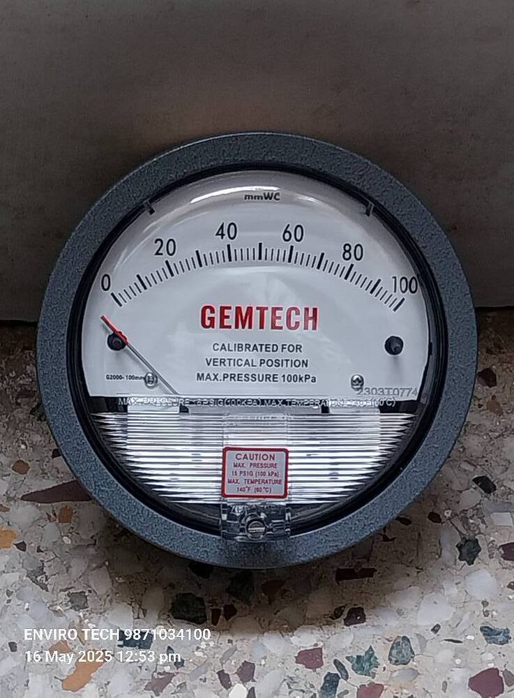 Gemtech Differential Pressure Gauge In Dombivli Maharashtra