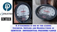 Gemtech Differential Pressure Gauges wholesalers Supplier by Karnataka