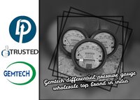 Gemtech Differential Pressure Gauges wholesalers Supplier by Karnataka