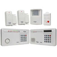 Wireless Security Alarm - Color: White