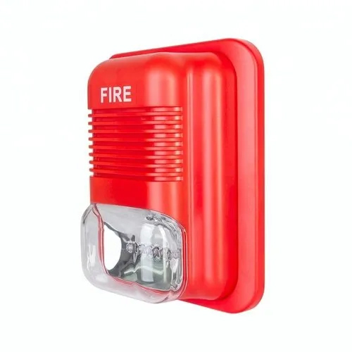 Fire Alarm Hooter - Color: Red