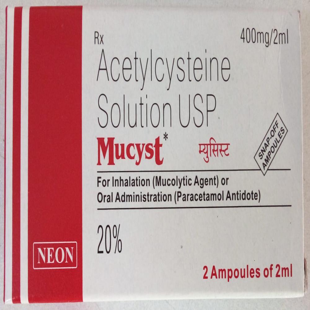 MUCYST 400MG/2ML